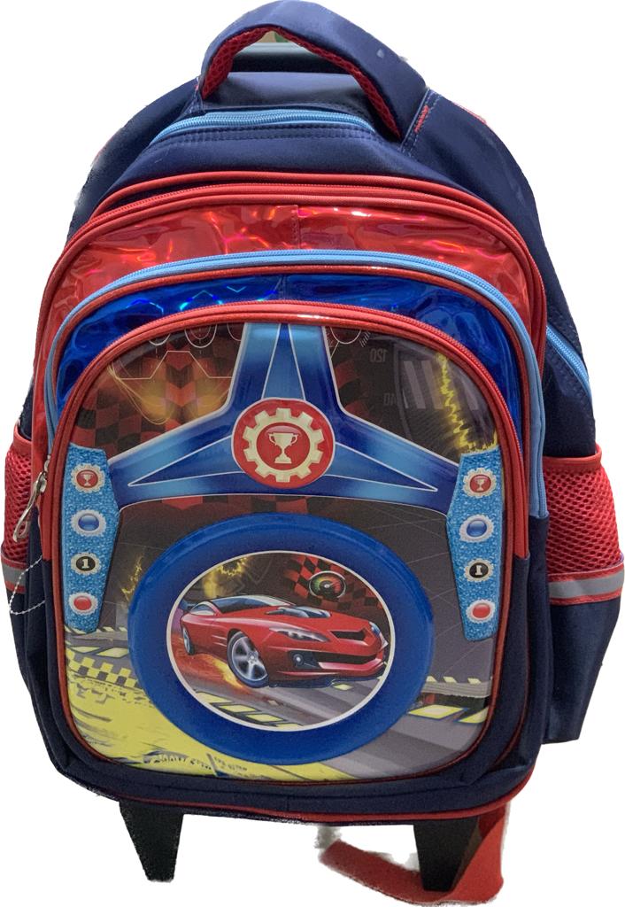 Cartable 3 roues fixes