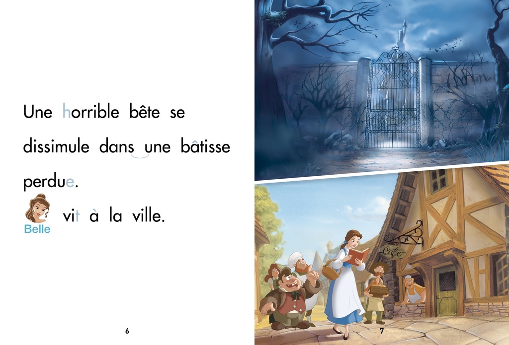 J'apprends à lire -La Belle Et La Bête CP Niveau 1