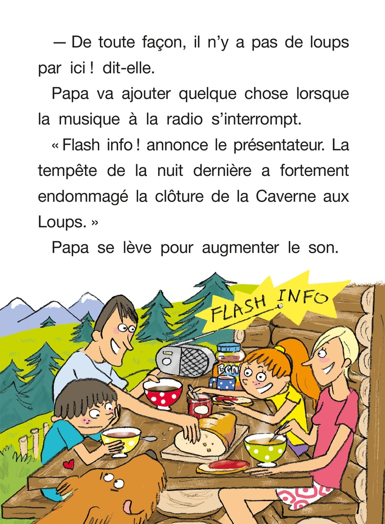 J'apprends à lire - SAMI ET JULIE ROMAN CE2 - SUR LA PISTE DU LOUP