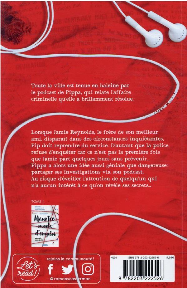 Meurtre Mode D'Emploi Disparition Inquiétante