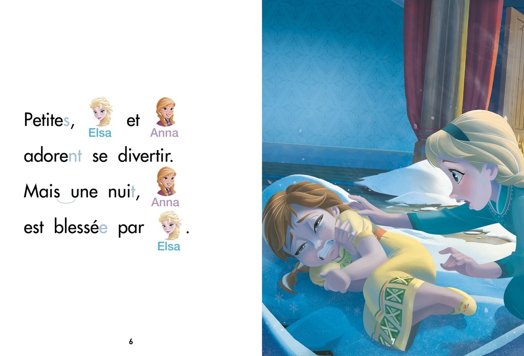 J'apprends à lire - LA REINE DES NEIGES CP NIVEAU 1