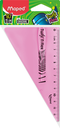 Équerre en plastique incassable - 60° - 15 cm - Twist'n Flex - Maped