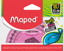 1 rapporteur en plastique incassable - 180° - 10 cm - Twist'n Flex - Maped