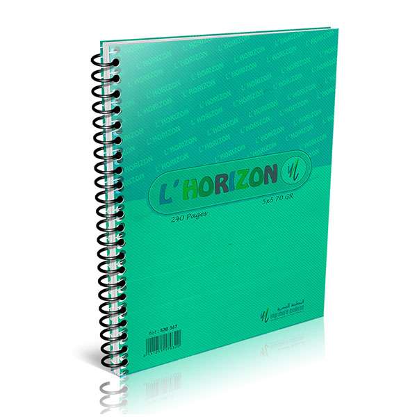 Cahier université 240P 70grs 5x5 - Essentiel