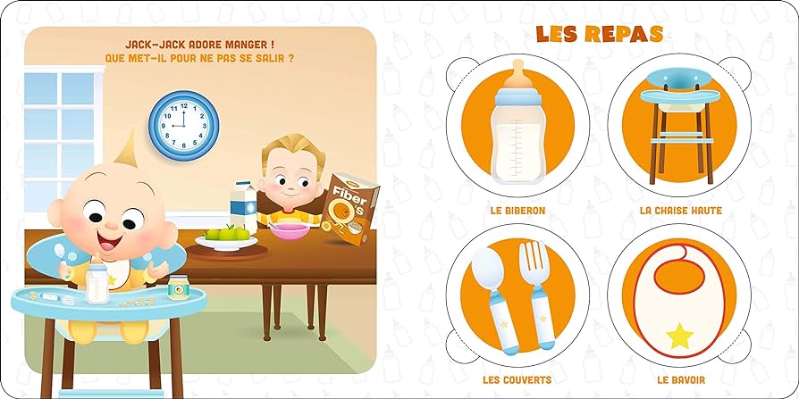 Mes premiers puzzles - la journée de bébé