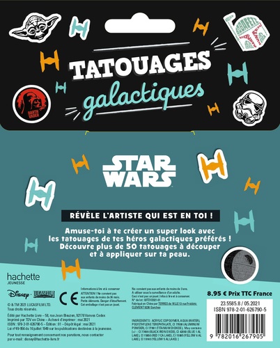 Tatouage Galactique star wars