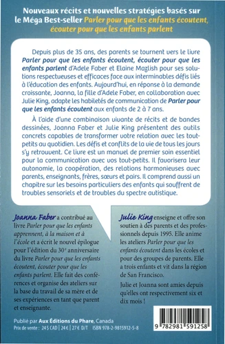 Parler pour que les tout-petits écoutent - Un guide de secours pour le quotidien avec des enfants de 2 à 7 ans