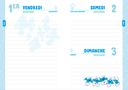 Agenda scolaire - Schtroumpfs -2024/2025