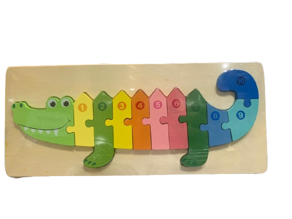 Puzzle animaux en bois