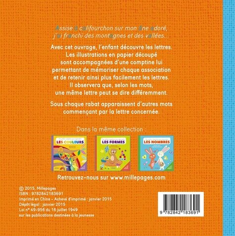 Mes Petites Comptines Pour Apprendre Les Lettres