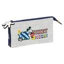 Trousse 3 compartiments - Mickey Mousse