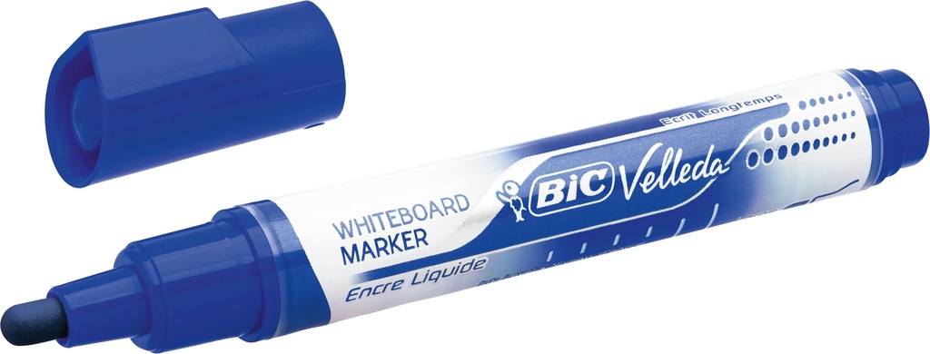 Marqueur liquide velleda bleu BIC