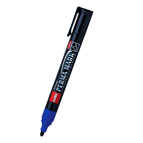Marqueur permanent bleu Cello
