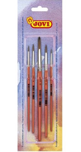 Pochette 5 Pinceaux (0,4,6,8,12)