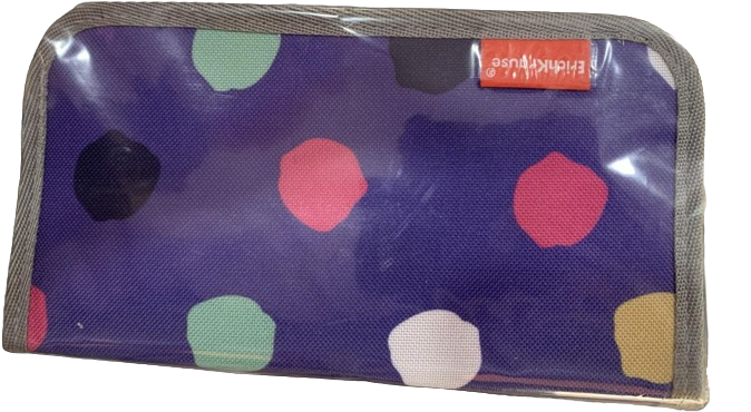 Trousse en plastique Dots
