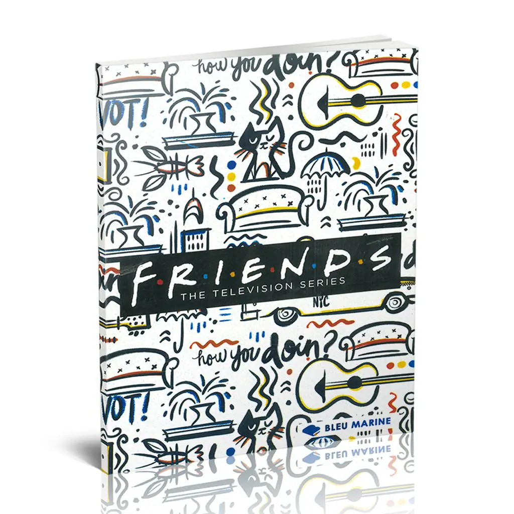 Cahier broché 384p 21x29.7 5x5
