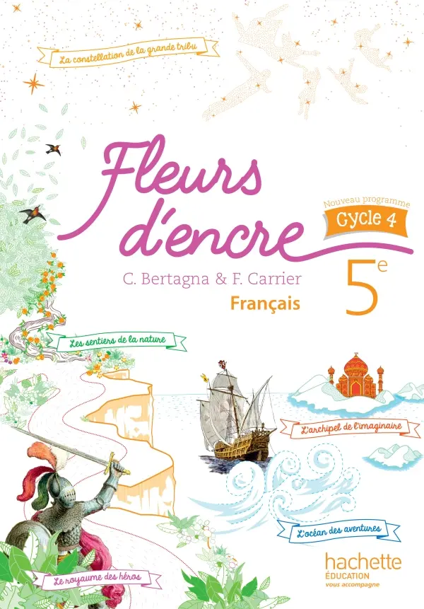 fleurs d'encre Français cycle 4 / 5eme-2016