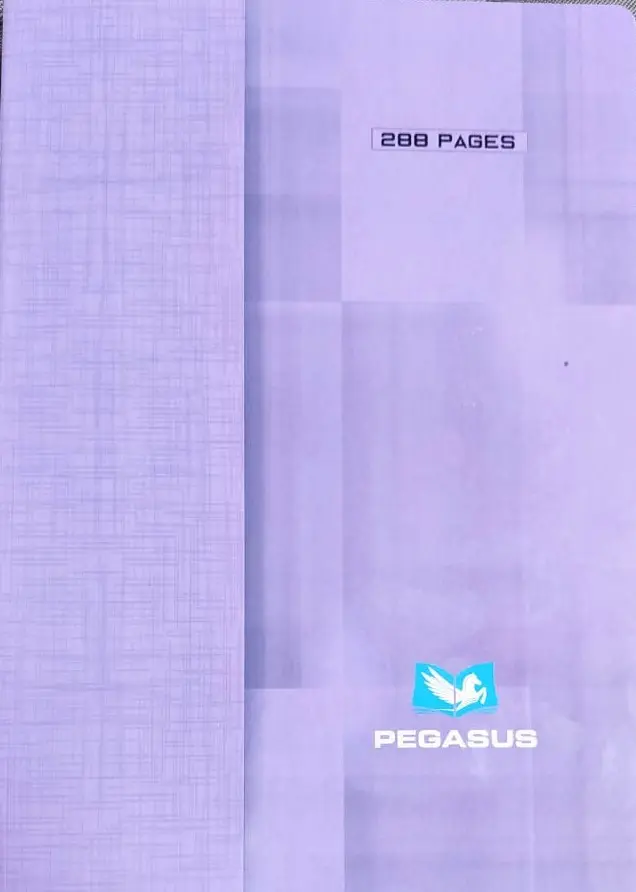 Cahier Broché  288p 21x29 pegasus...