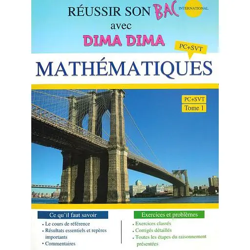 Réussir son Bac Avec DIMADIMA MATH [ PC+SVT]