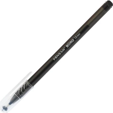 Stylo à bille noir BURO 1.0mm - Pensan