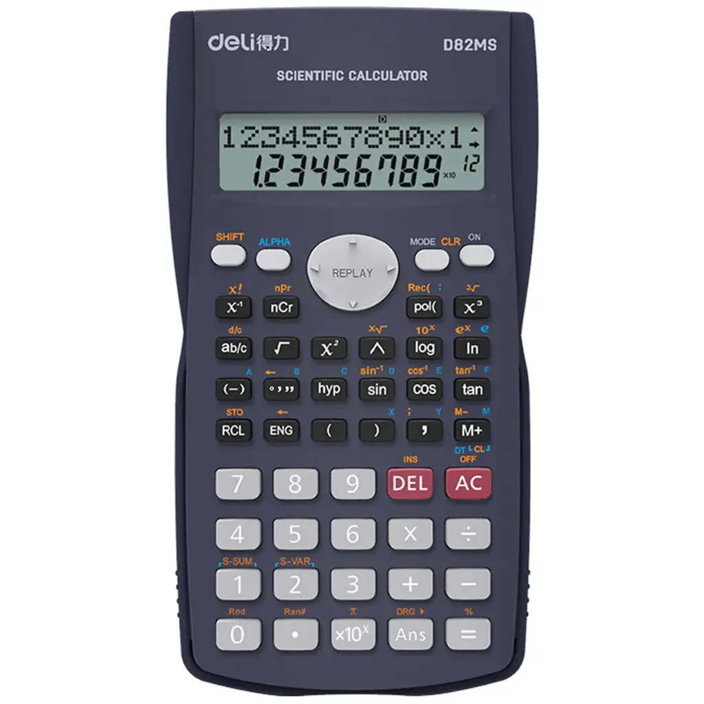 Calculatrice Scientifique Deli D82MS