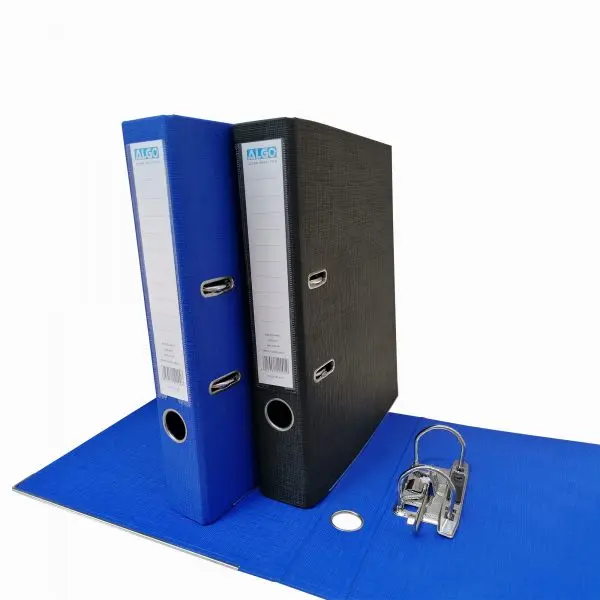 Classeur à levier 2 anneaux A4 Noir