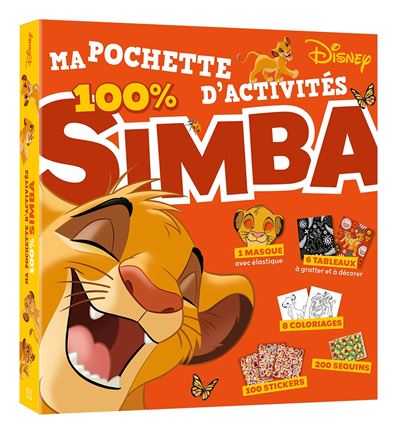 LE ROI LION - Ma Pochette D'activités 100 % Simba - Disney