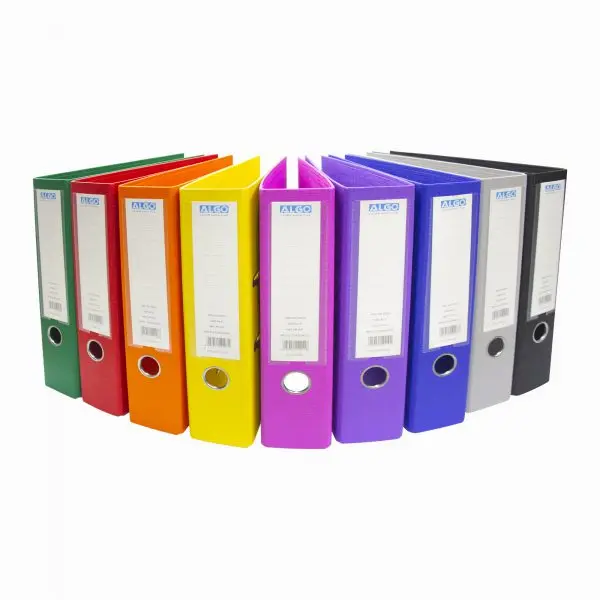 Classeur à levier 2 anneaux A4 vert Algo