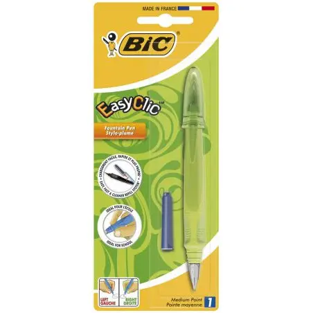 STYLO PLUME EASY CLIC BIC