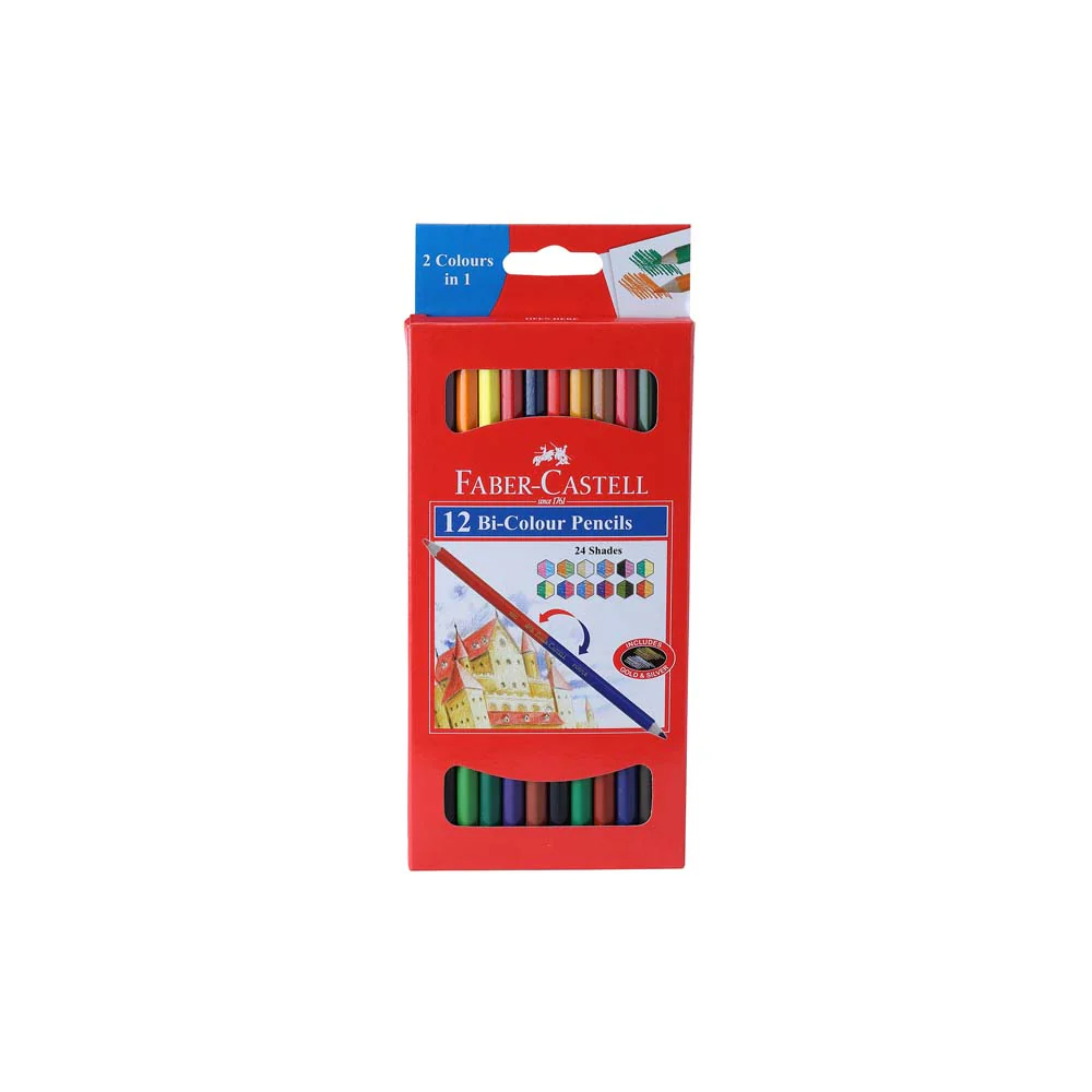 Boite de crayons bicolor - Faber castell