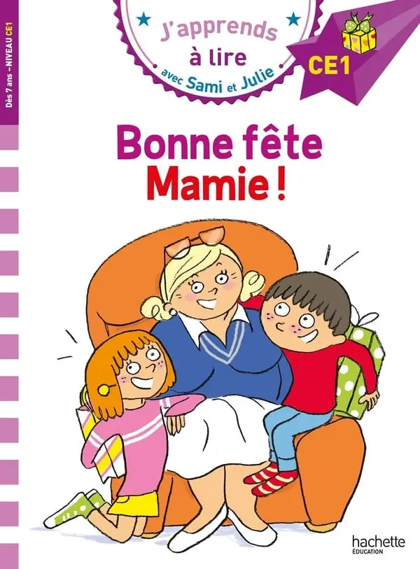 J'apprend à lire Bonne féte Mamie
