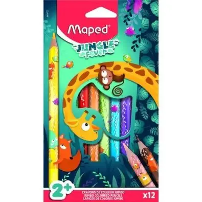 Crayon de Couleur Jumbo jungle fever