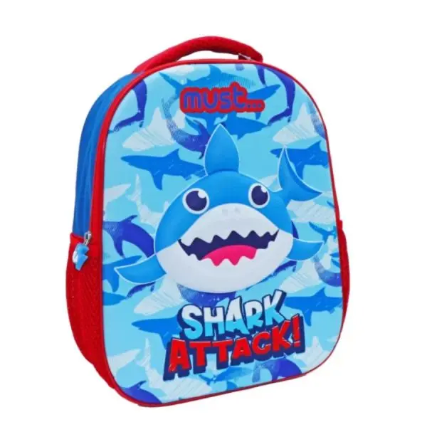 Cartable pour maternelle "Shark attack"