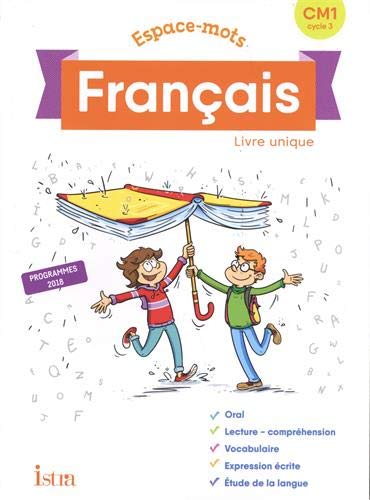 Espace-Mots Français CM1 - Livre élève - Ed. 2020
