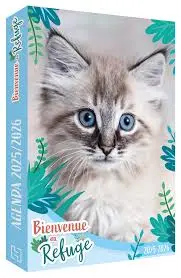 Agenda scolaire - Bienvenue au refuge - 2025/2026