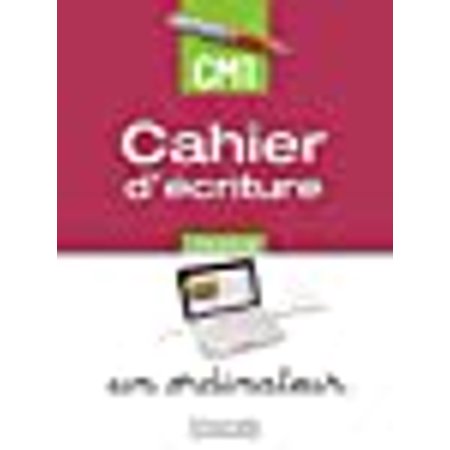 Coquelicot Cahier Écriture CM1