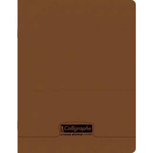 Cahier piqué 8000 POLYPRO 17x22 cm 96 pages grands carreaux 90 g