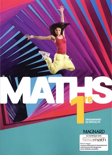 Sésamath Maths 1re enseignement de spécialité - Manuel élève 2019