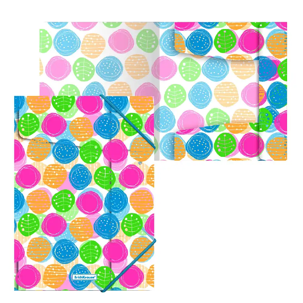 Chemise à rabat A4 polypro à Motif - ERICHKRAUSE