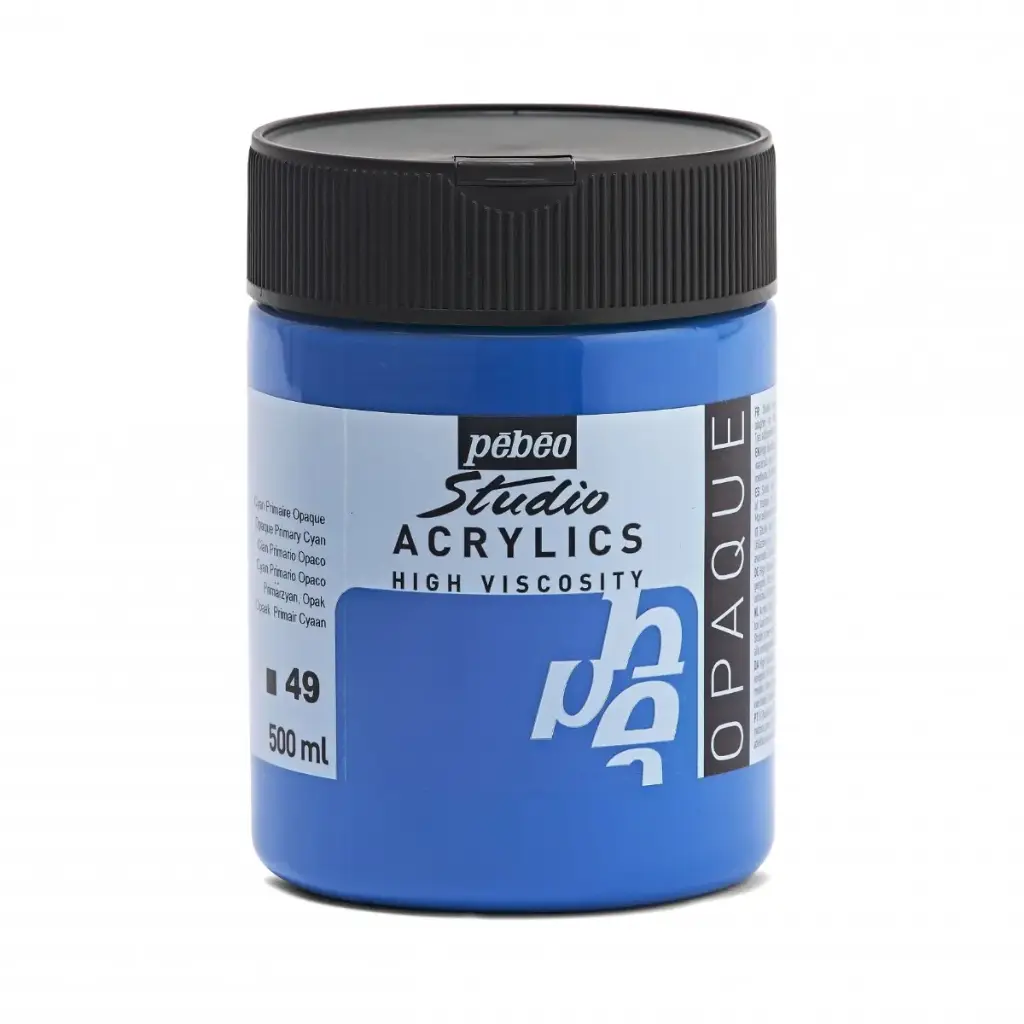 Peinture acrylique fine pébéo - Studio Acrylics BLUE opaque