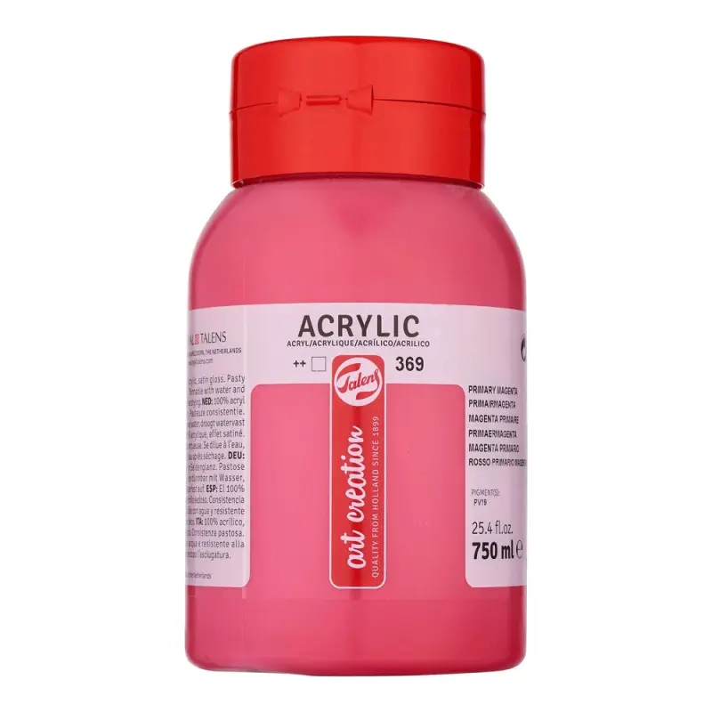 Peinture acrylique Rose 275 750ml