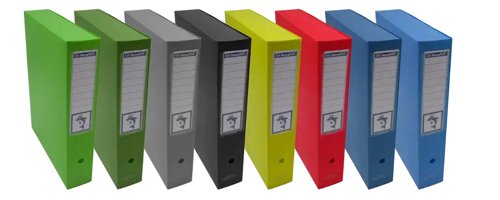 Boite d'archive polypro - dos 12cm