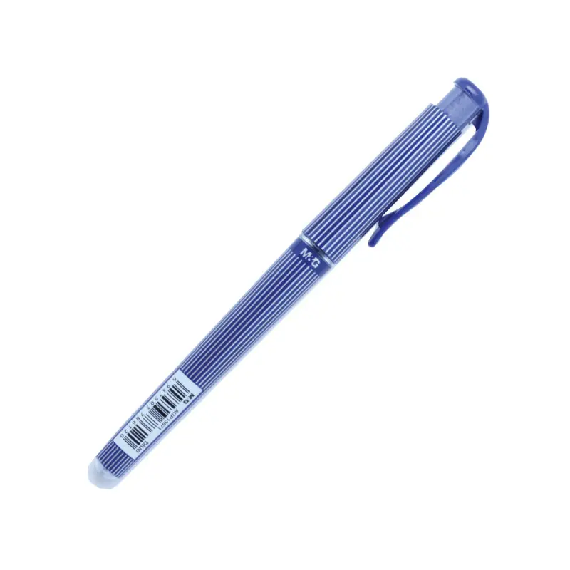 Stylo gel bleu M&G