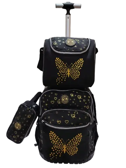 TROLLEY BAG SUERPACK PAPILLON FILLE