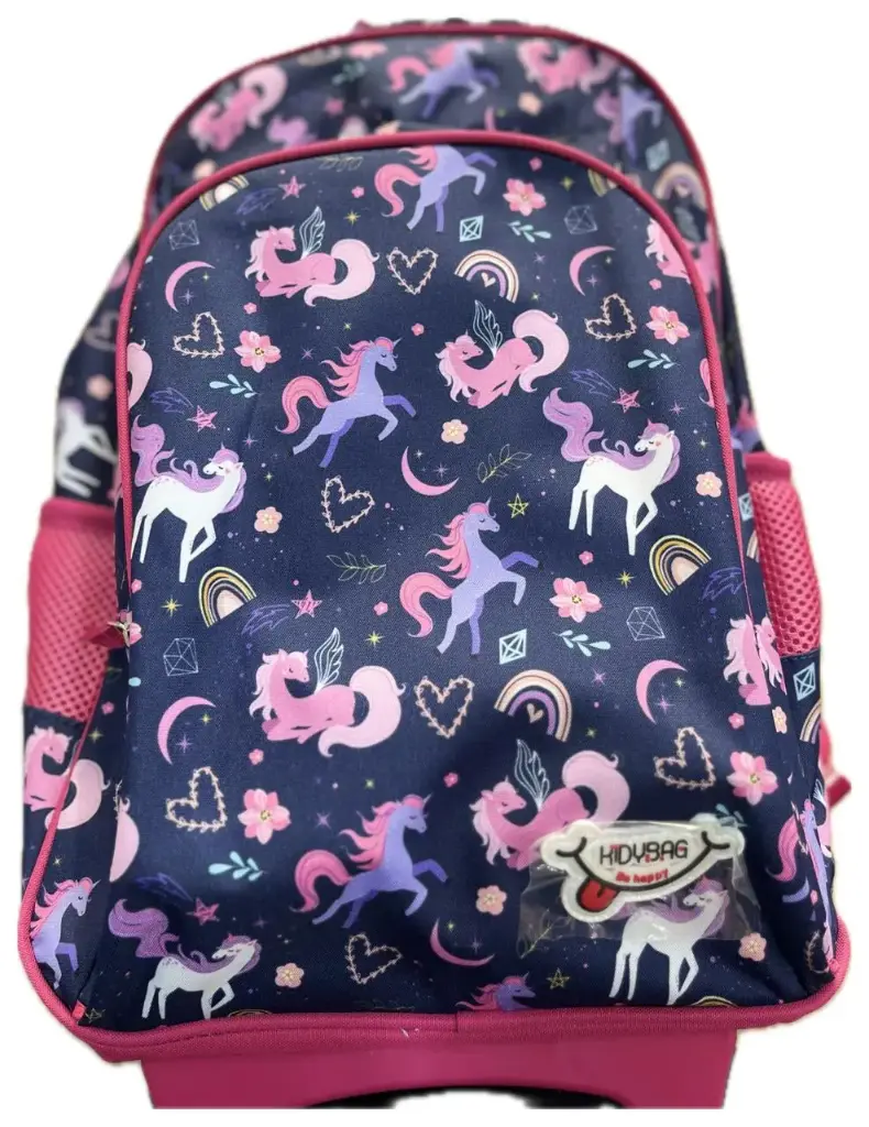 Cartable trolley Kidybag unicorn