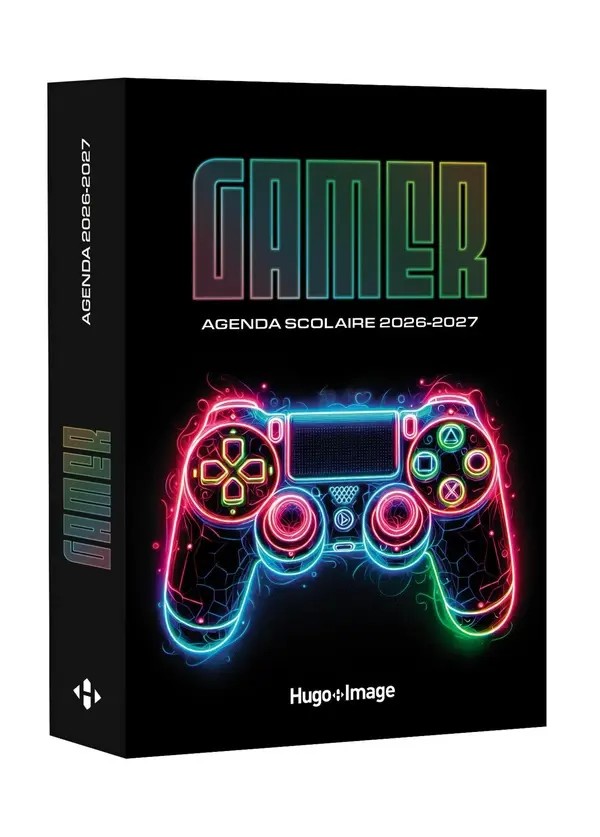 Agenda scolaire gamer (édition 2026/2027)