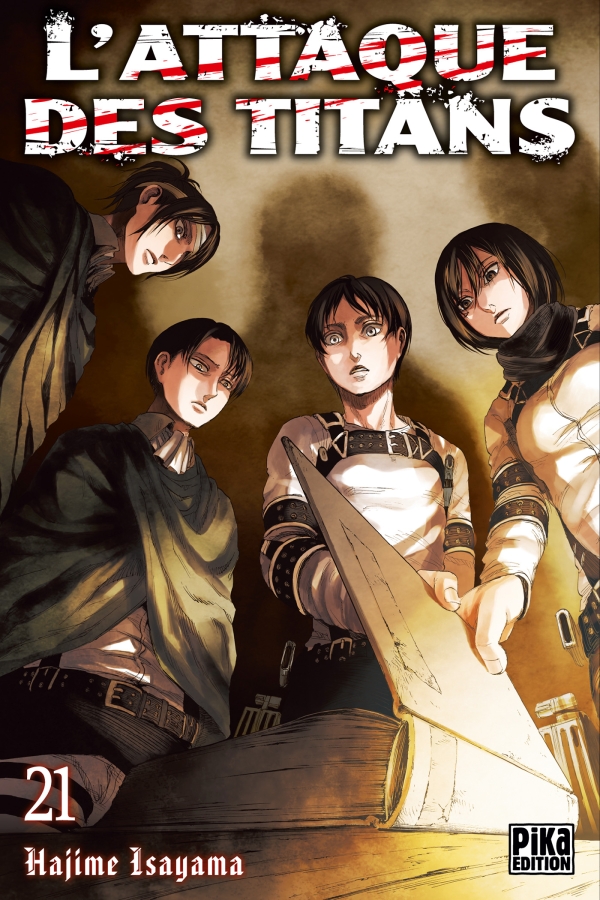 L'Attaque des Titans tome 21 -  Pika Seinen