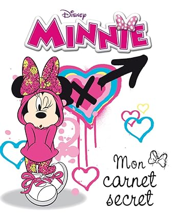 Mon Journal Intime Minnie avec cadenas