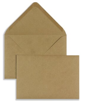 Enveloppe kraft Format 123*183mm
