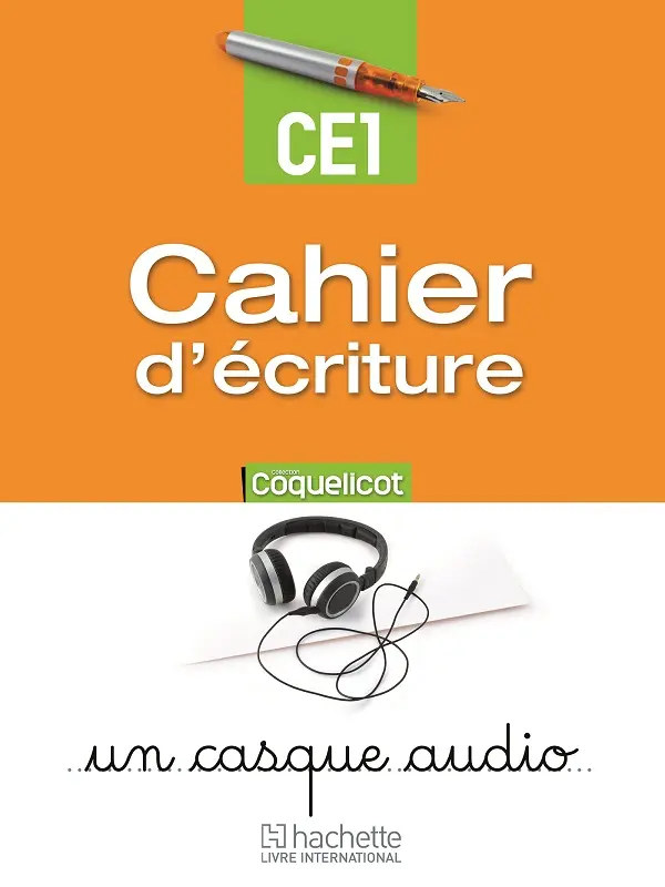 Coquelicot Cahier D'Écriture Ce1